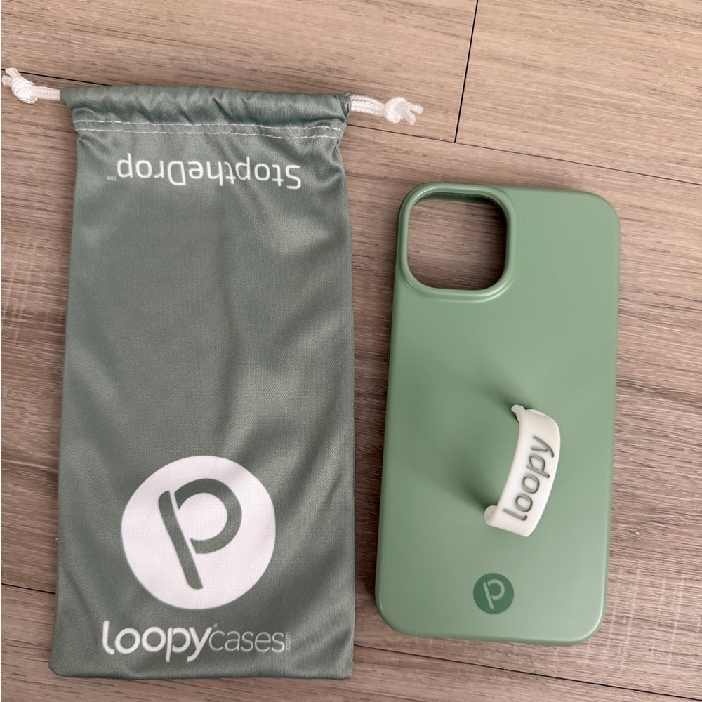 Loopy Case Sage Green Phone Cover